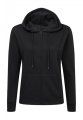 Dames Hooded Sweaters full zip SG29F zwart